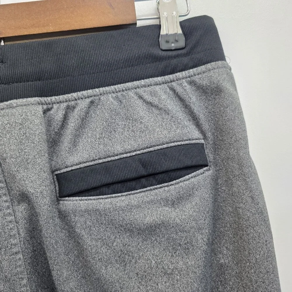 Under Armour Joggers‎ Mens Large Grey Loose Fit Drawstring Elastic Waist/Ankles